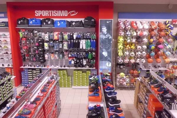 SPORTISIMO Děčín : Obchodní zóna