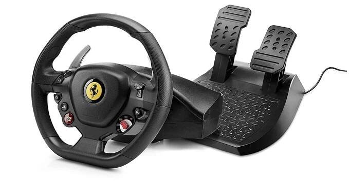 Volant Thrustmaster T80 Ferrari 488 GTB Edition pro PS5, PS4 a PC 
