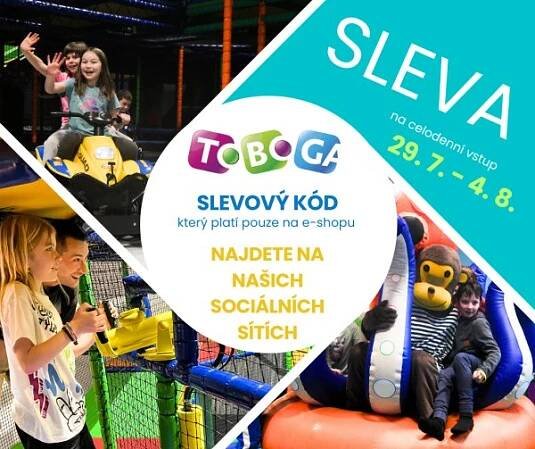 AKČNÍ TÝDEN - TOBOGA Tongo Hradec