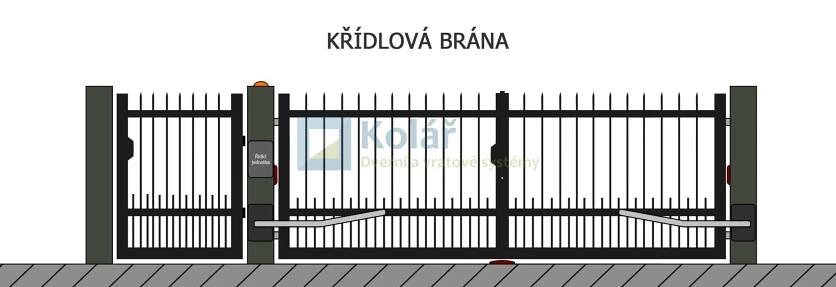 Vjezdové brány 114