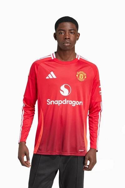 Tričko s dlouhým rukávem adidas Manchester United 24/25 Home Replica