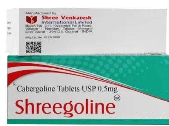 Shreegoline - Cabergolin 0,5 mg - Shree Venkatesh