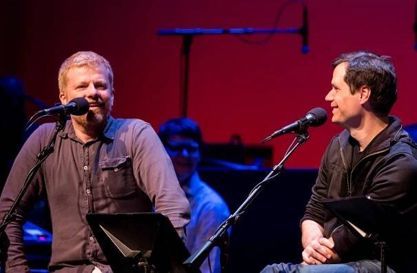 Michael Ian Black with A.C. Newman