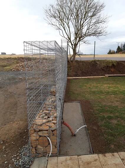 Skládaný gabion v Plzni – Gabiony na klíč