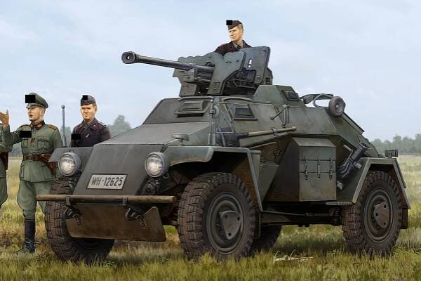 German Le.Pz.Sp.Wg. (Sd.Kfz. 221) Leichter Panzerspähwagen (late)