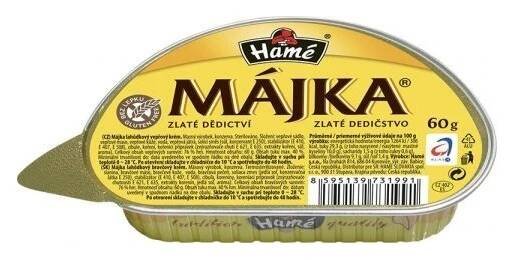Májka paštika - lahůdkový vepřový krém 60g Hamé