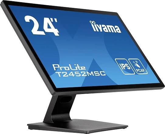 Iiyama ProLite T2452MSC-B1AG dotykový monitor Energetická třída (EEK2021): E (A - G) 60.5 cm (23.8 palec) 1920 x 1080 Pi