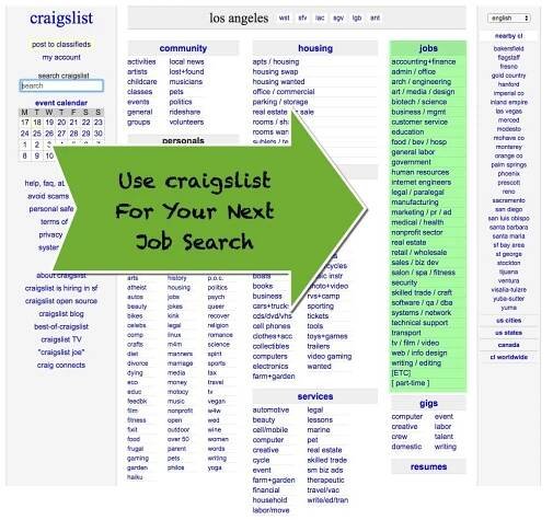 Looking For Work? - Your Next Job Might Just Be On craigslist - Work at Home Jobs