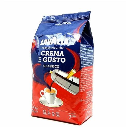 Lavazza Espresso Crema e Gusto zrnková káva 1 kg - KAFFA