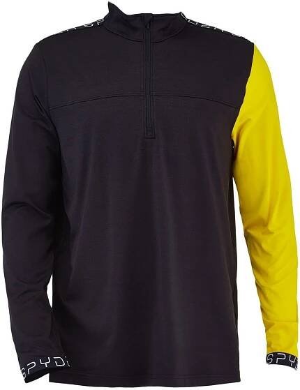 Lyžařská mikina Spyder Orion-Zip T-Neck - black
