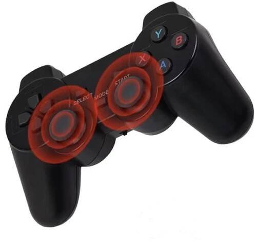 GAMEBOX G10, podpora 55 000 her, dva ovladače, 256GB, černá, rozbalený