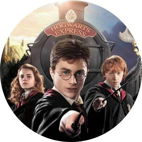 Jedlý papír  HARRY POTTER BRADAVICKÝ EXPRES