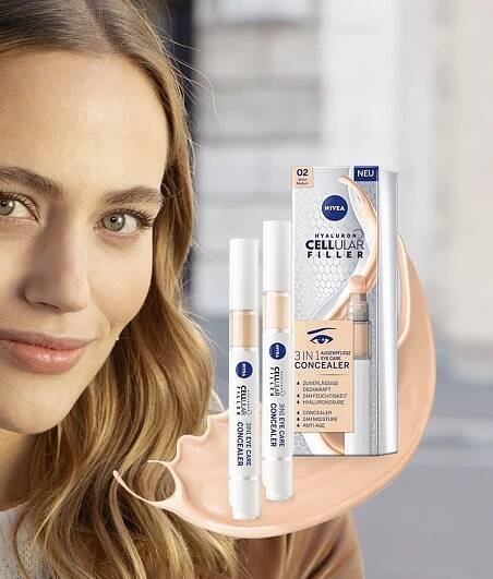 Nový NIVEA Tónovací oční krém v houbičce CELLULAR 3v1 - stačí jediné kliknutí!
