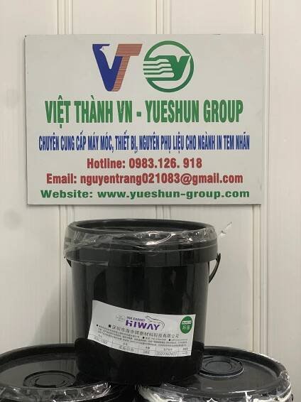 MỰC FLEXO HIWAY UV TRẮNG RUV-100 (2)