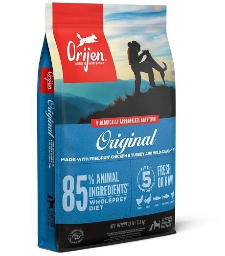 ORIJEN Grain Free, High Protein Dry Dog Food Original Recipe, 31 lbs.