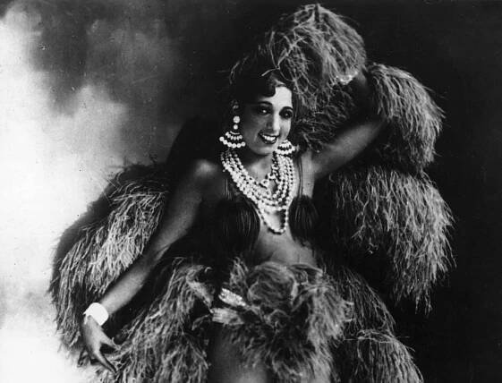 Studio Portrait Of Dancer Josephine Baker