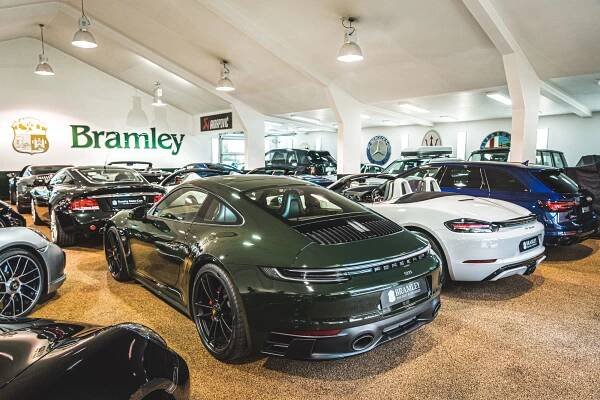 Showroom Aston Martin Range Rover Dealer | Surrey Near London Hampshire Sussex | Bramley Motor Cars