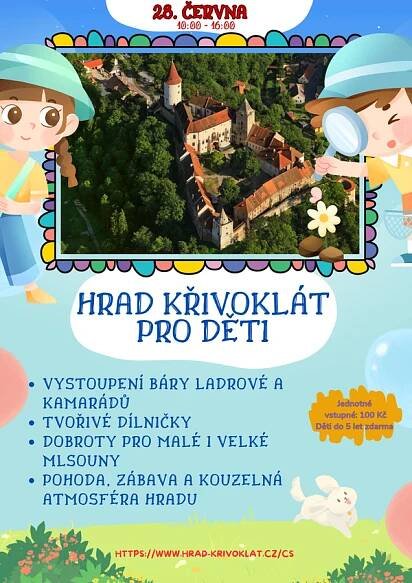 Hrad Křivoklát pro děti - Křivoklát