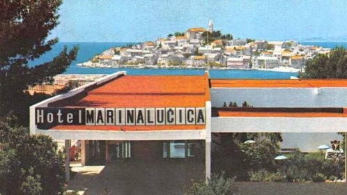 Opuštěný hotel Marina Lučica u Primoštenu