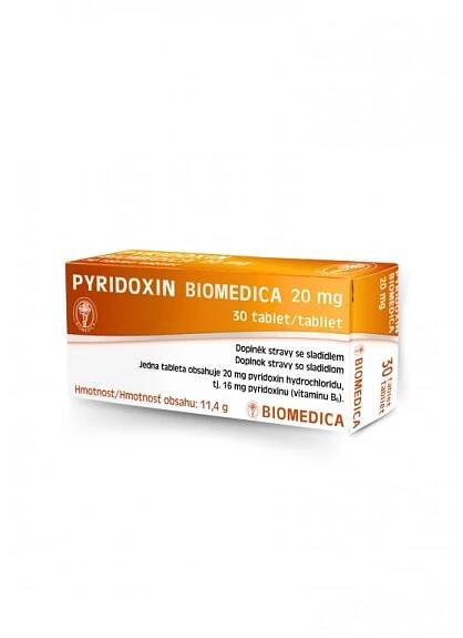 Pyridoxin 20 mg 30 tbl.