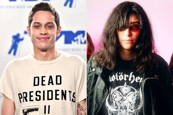 Pete Davidson and Joey Ramone