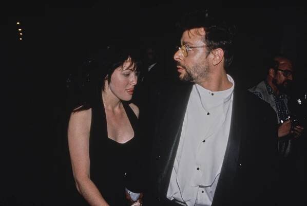 Judd Nelson and Shannen Doherty in 1993