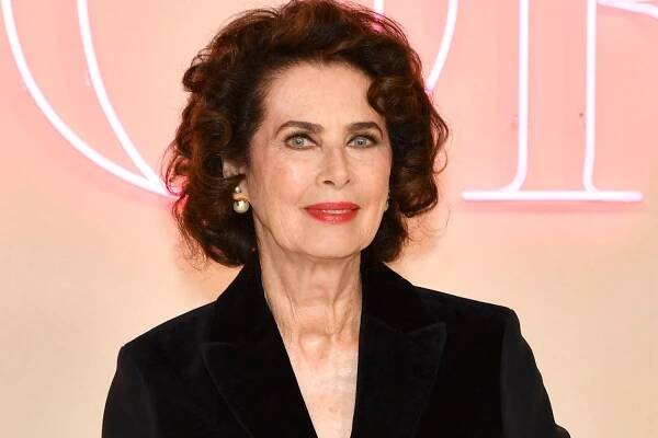 Canadian model and actress Dayle Haddon attends the Dior pre-fall fashion show at the Brooklyn Museum in Brooklyn, New York on April 15, 2024.