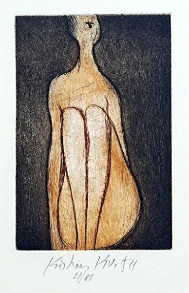 Sedící žena - Kristián Kodet - Galerie umění