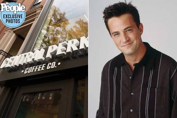 Matthew Perry Honored at First Permanent Central Perk Coffeehouse — See Inside (Exclusive)