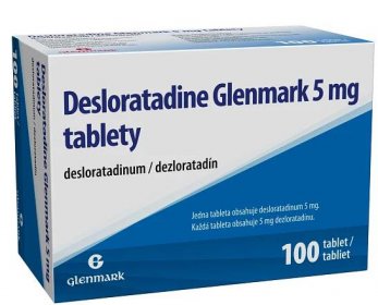 Desloratadine Glenmark 5 mg tbl (blis.Al/Al) 1x100 ks