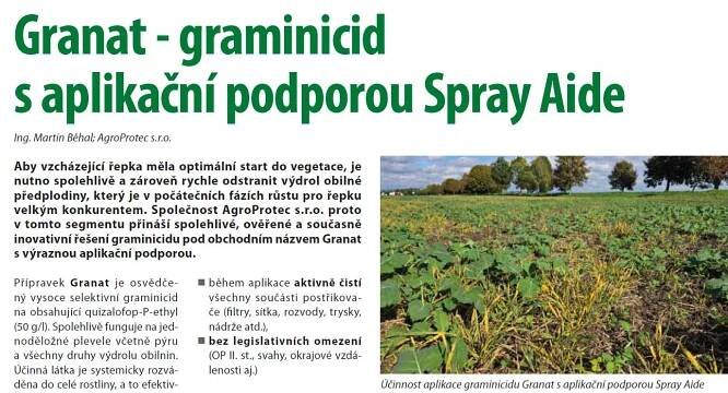 Agroprotec - přípravky na ochranu rostlin - úvodní strana
