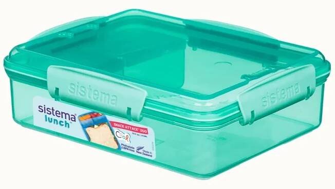 SISTEMA Svačinový box 975 ml LUNCH TO GO zelená od 229 Kč - Heureka.cz