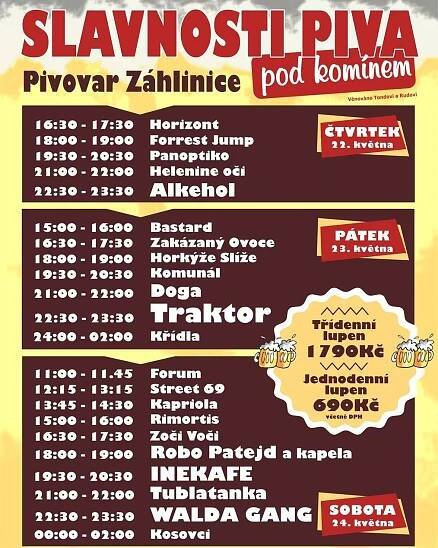Slavností piva pod komínem 2025 - Festíky