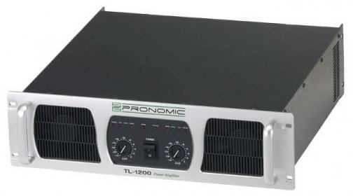 Pronomic TL-1200 zesilovač výkonu, 2 x 2400 W - AudioWorks.cz - Hudební nástroje