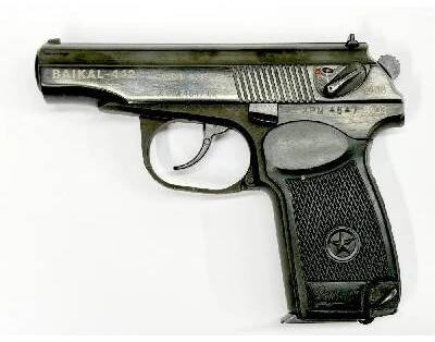 Pistole Baikal 442, ráže 9 mm Makarov