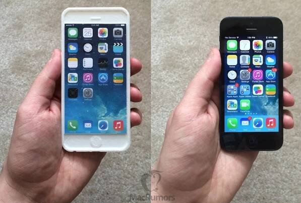 Detailní porovnání krytu a makety iPhonu 6 - Appliště