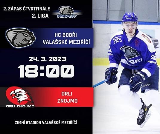 Play-off, HC Bobři Valašské Meziříčí - Orli Znojmo | Kalendář | Kalendář akcí