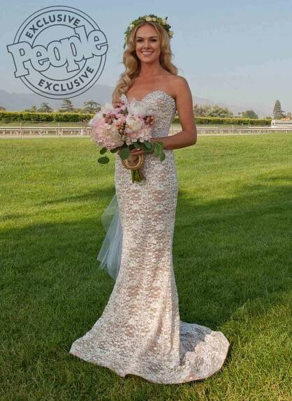 Laura Bell Bundy Is Married! Get All the Details on Her Custom Sherri Hill Wedding Dress