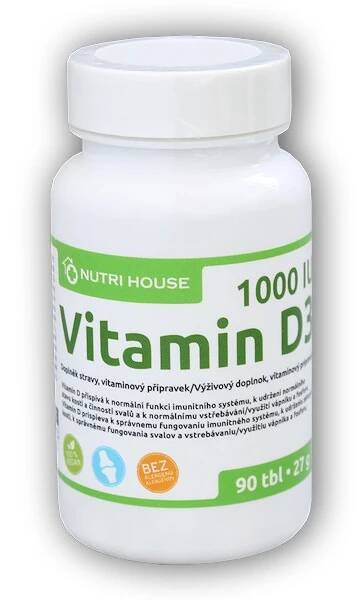 Vitamín D3 90 tablet | www.fitsport-jt.cz