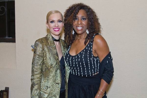 Nikkole and Dawnn Lewis after the show at the LTDTF Gala Concert