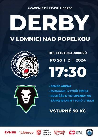 DHL EXTRALIGA JUNIORŮ 26. 2. 2024 od 17:30