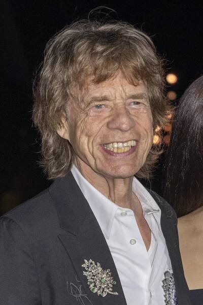 Mick Jagger at the Prelude to the Olympics in Paris.