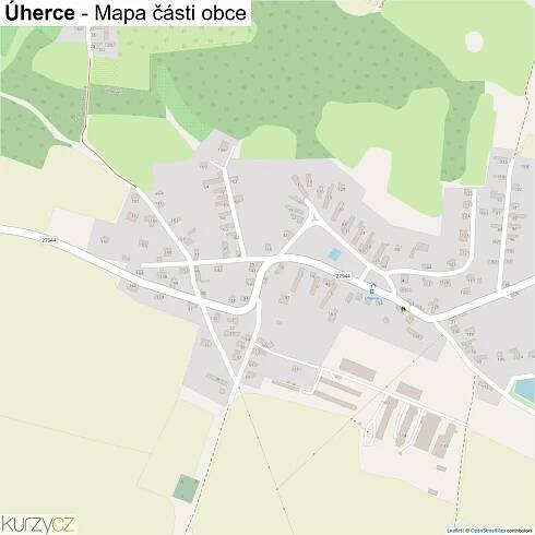 Úherce - mapy | Kurzy.cz