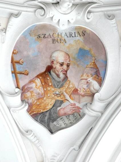Soubor:Klosterkirche Niederaltaich - Deckenfresco - Papst Zacharias.jpg – Wikipedie