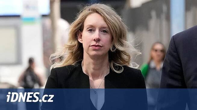 Podvodnice Holmesová je ve vězení, za miliardový podfuk s testy dostala 11 let - iDNES.cz
