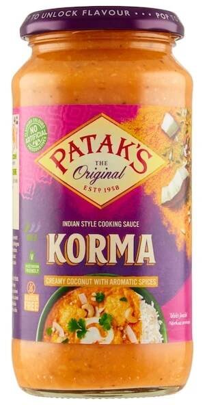 Patak's Korma 450 g od 64 Kč