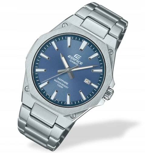 Klasické pánské hodinky Casio Edifice EFR-S108D Safír WR100M +Box + GRAVÍROVÁNÍ