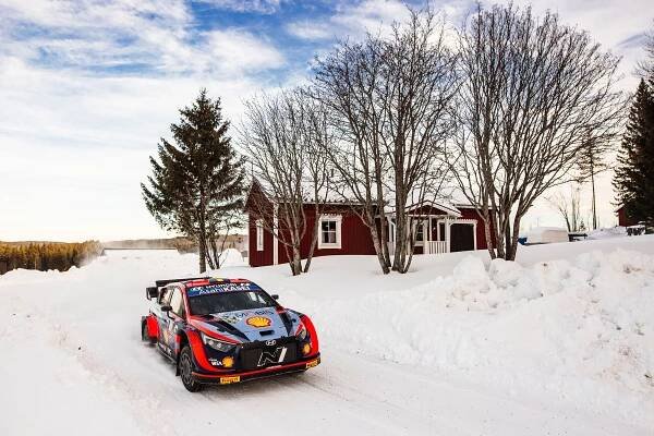 Rally Švédsko 2025 WRC online: program a výsledky