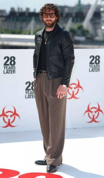Aaron Taylor-Johnson attends the "28 Years Later" photocall at on June 16, 2025 in London, England.