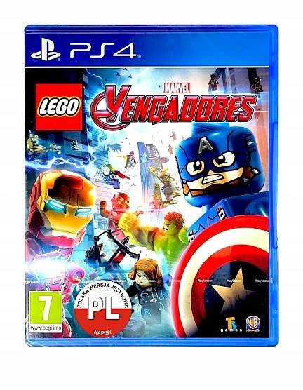 LEGO MARVEL AVENGERS HRA PS4 / NA ALBU NÁPISY PL